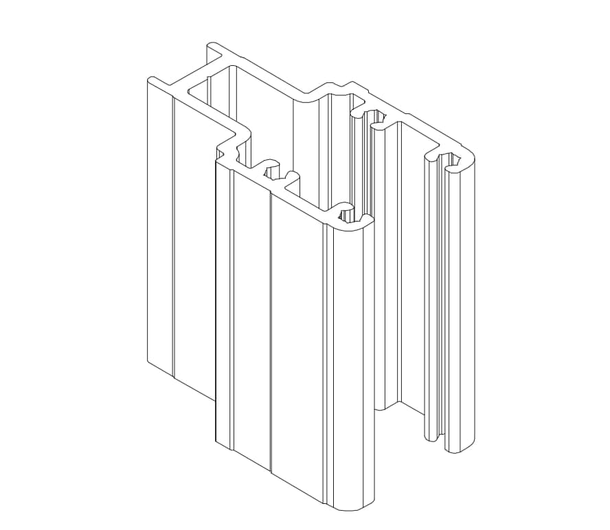SEH004 Midrail Spigot 66mm Long - Not Specified (Hware)