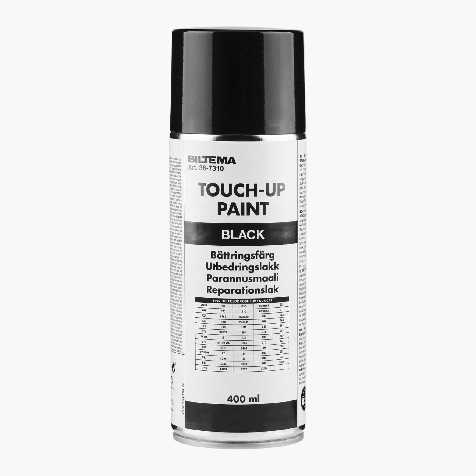 Alspec Touch Up Paint Custom Black x 150G - Az Custom Black (Gn215A)