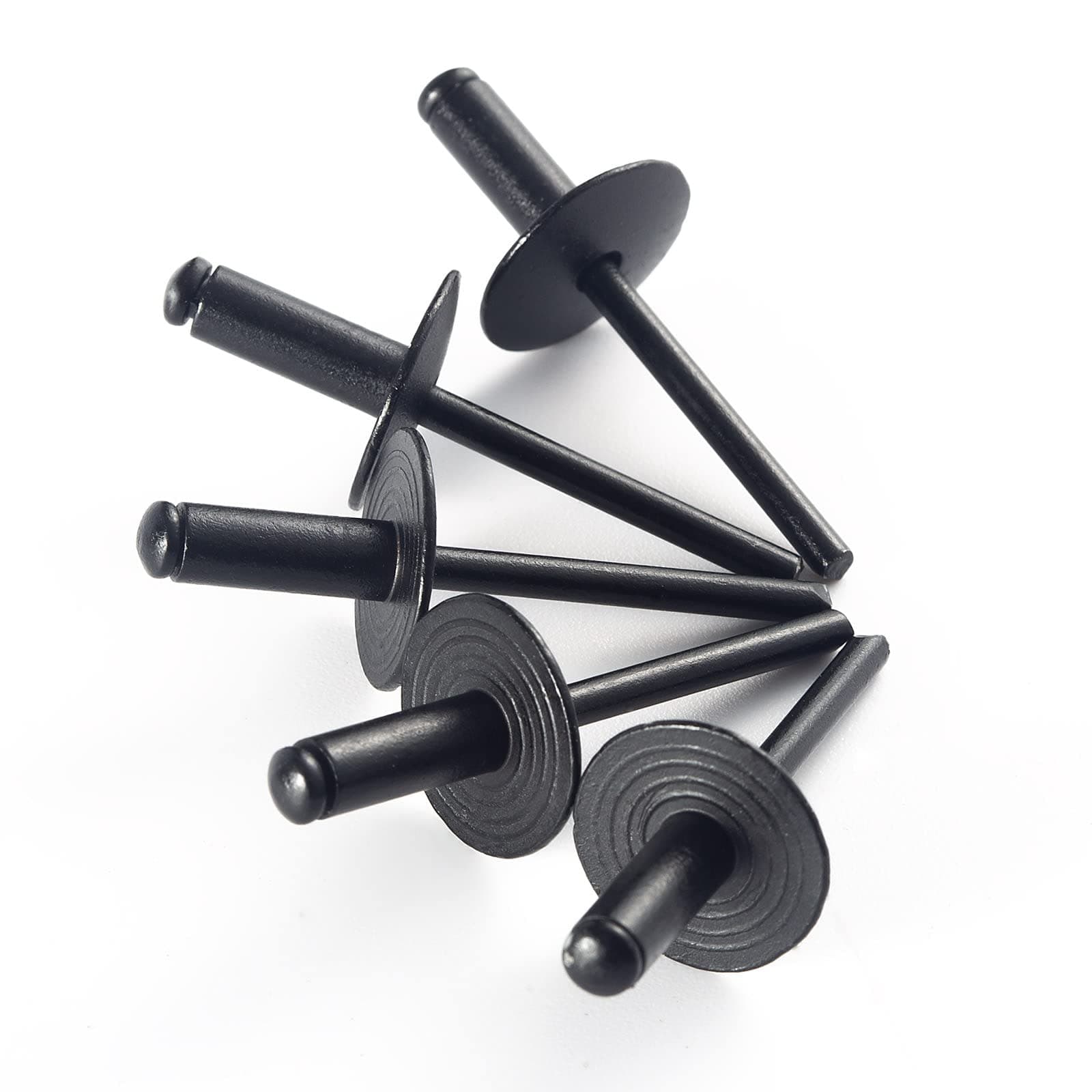 AS4-3 Rivets x 1000 Black - Black (Hware)