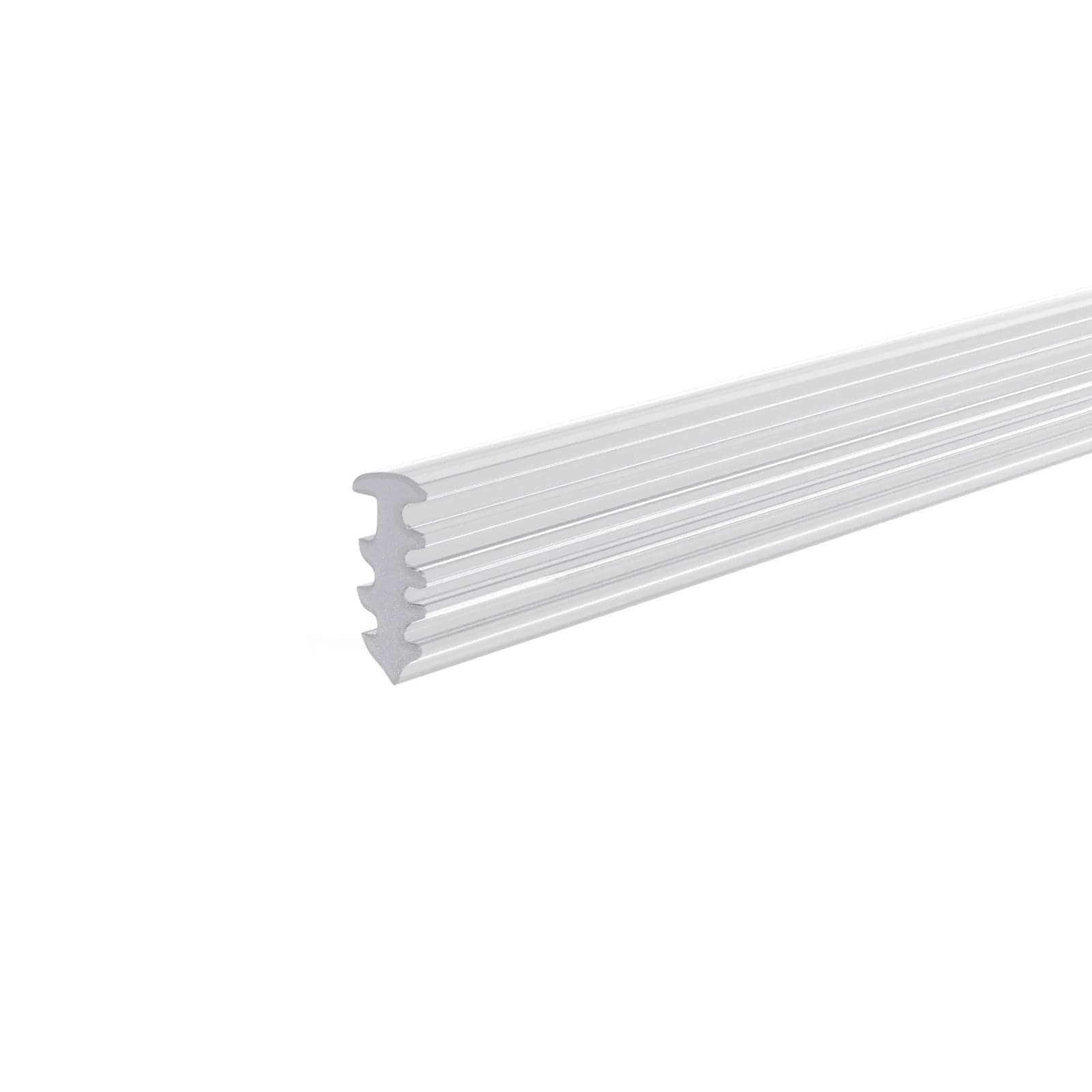 GR44 Glazing Wedge (White) (4mm Gap) PVC x 200M Roll BLK - Black (Hware)