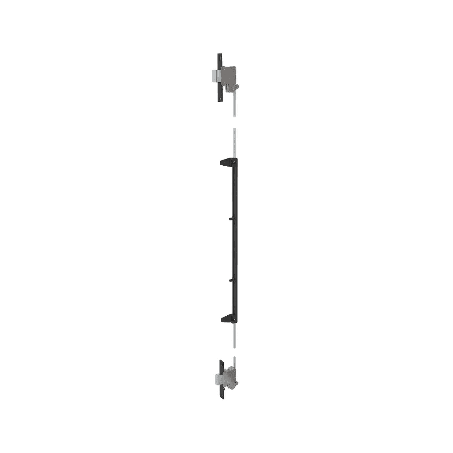 Y8100/H3Pt Yale Quattro Hinged Standard 3Pt Kit Black - Black (Hware)