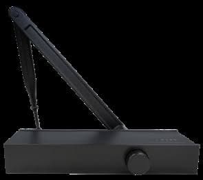 Alspec 3016 Std/PA Closer Da 1-6 Strength Blk - Black (Hware)