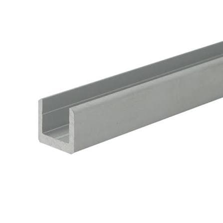 GR70 Glazing Channel (10.5mm Glass) x 100M Roll Black - Black (Hware)
