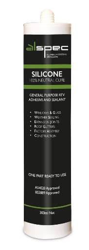 Alspec 100% Neutral Cure Silicone x 300ml CAT - PWG - Pearl White (Hware)