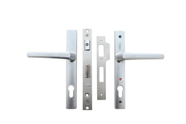 Killara Induro 2Pt Hinged 23mm Bolt 30mm B/Set Hdl No Cyl BK - Black (Hware)