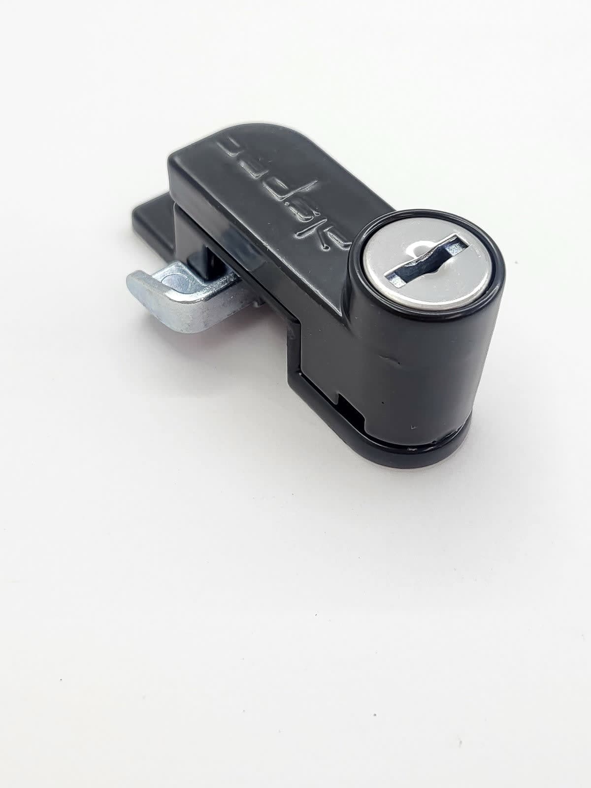 Alspec Double Hung Lock With Key Black - Black (Hware)