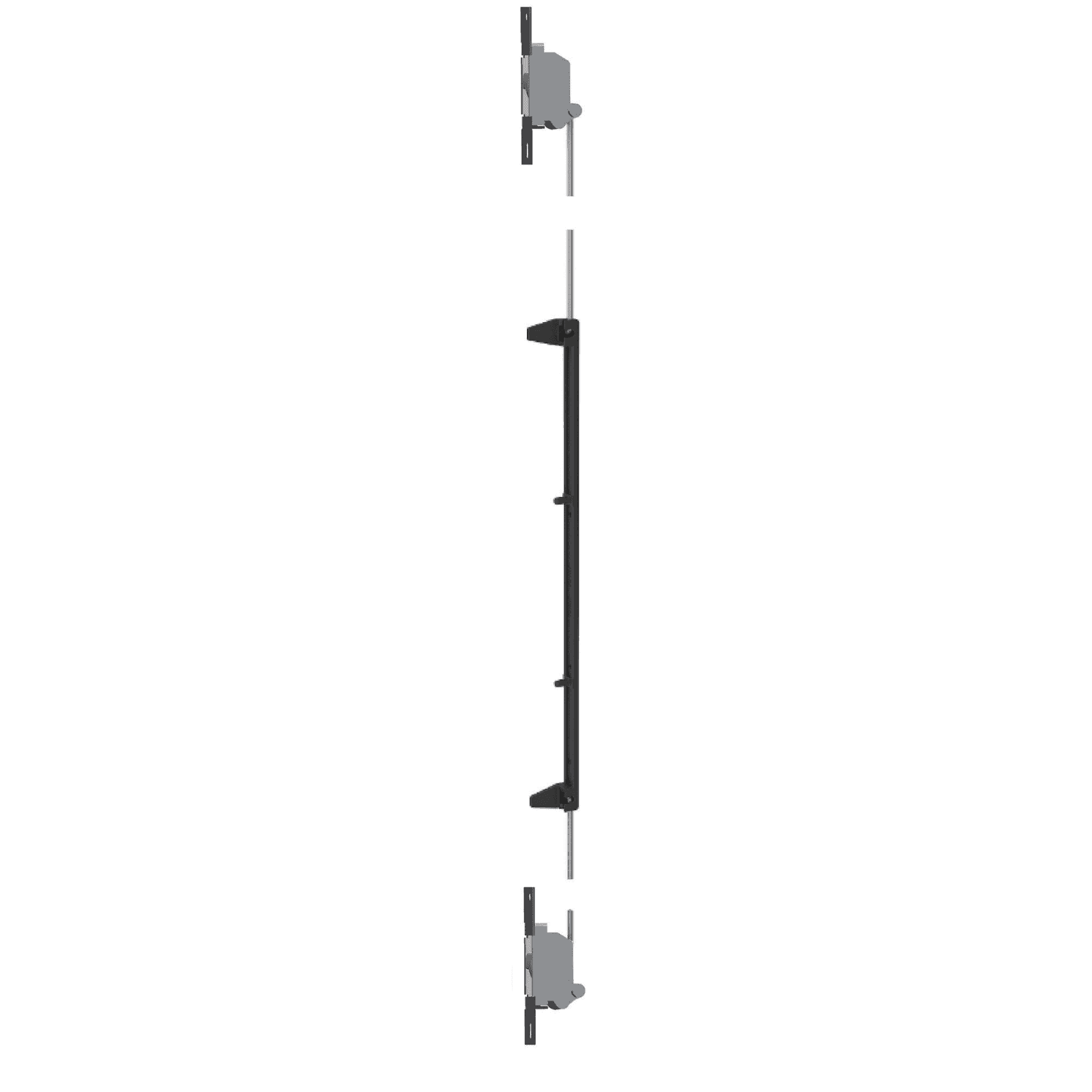 Y8100/S3Pt Yale Quattro Sliding 3Pt Lock Acc Kit Black - Black (Hware)