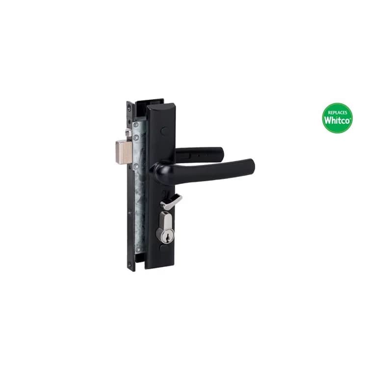 Y8104Blk Yale Quattro Hinged Security Door Lock Black - Black (Hware)