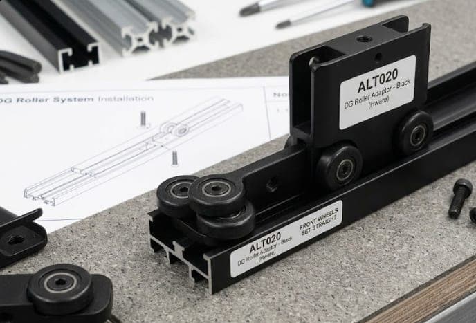 ALT020 DG Roller Adaptor - Black (Hware)