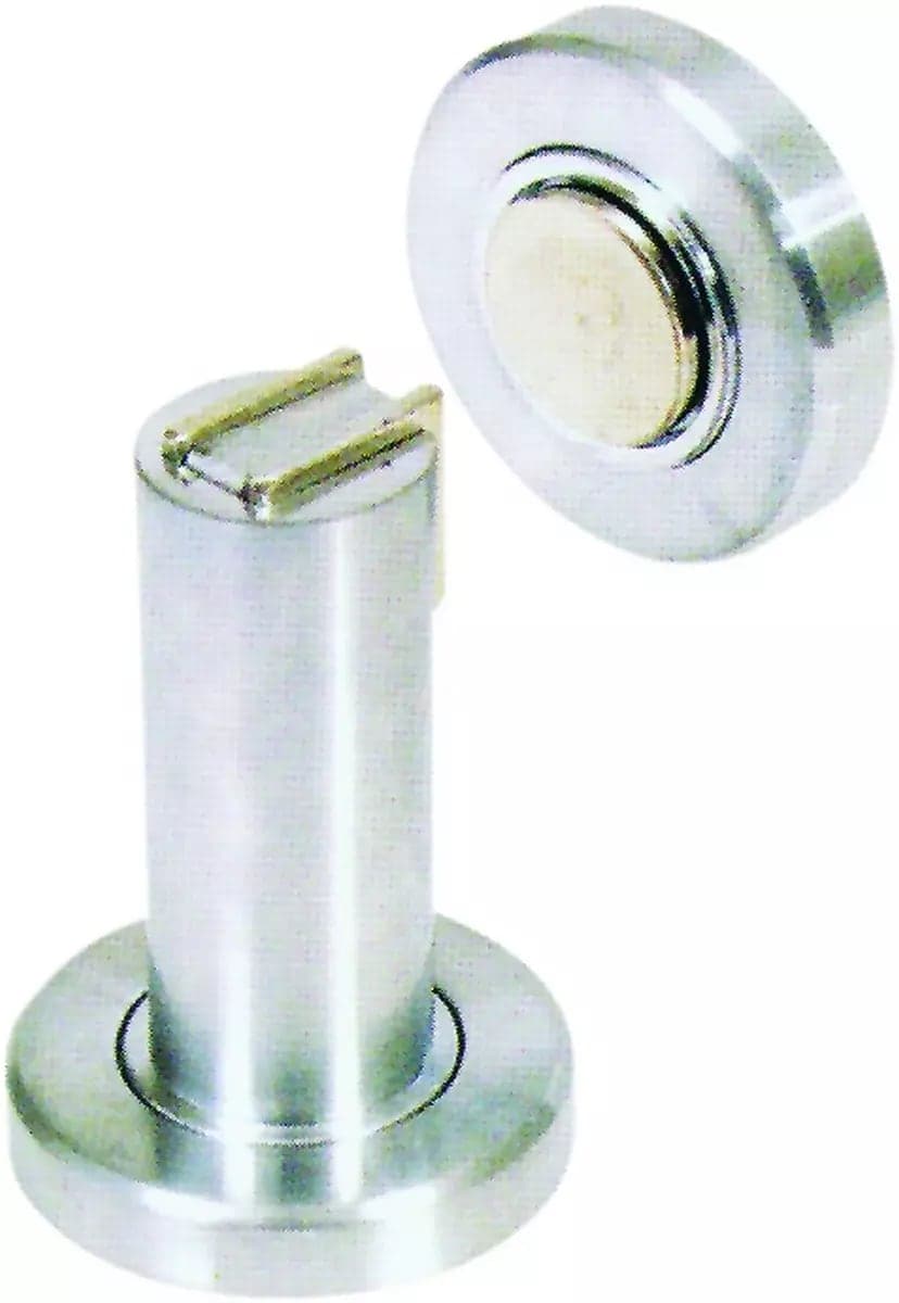 DSM02 SC Magnetic Door Stop 75mm High - Satin Chrome (Hware)
