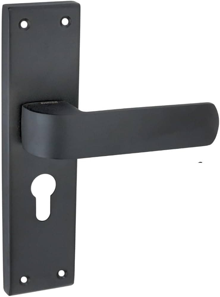 RSWA16 Lockable Handle C4 (No Key) Black - Black (Hware)