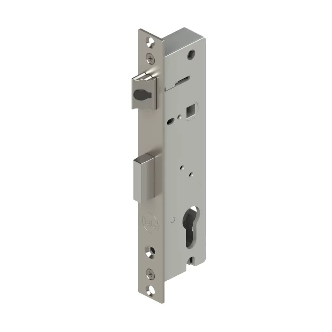 Killara Induro 2Pt Hinged 23mm Bolt 30mm B/Set Hdl No Cyl SC - Satin Chrome (Hware)