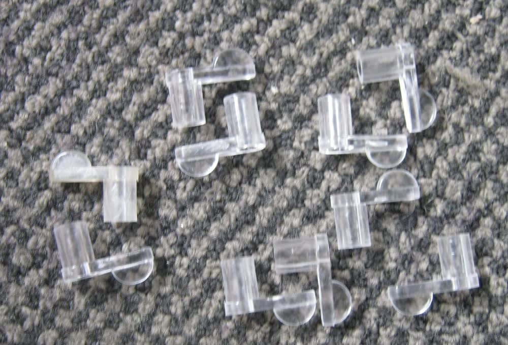 Swivel Clip 11mm Clear 36-043-414 - Transparent (Hware)