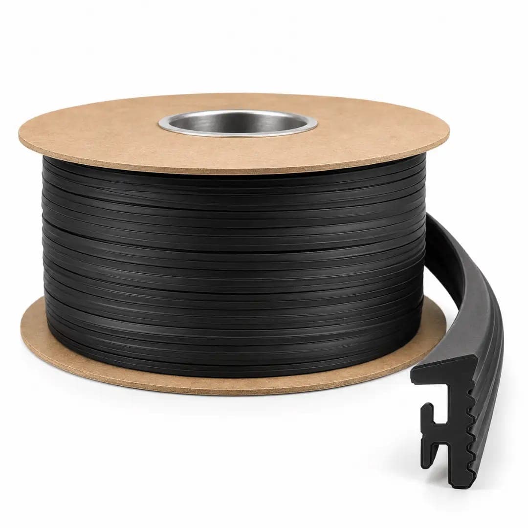 CE36 Co-Ext Backing Gasket (2mm Gap) PVC x 100M Roll - Black