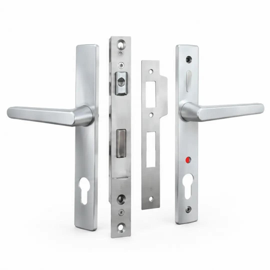 Killara Induro 2Pt Hinged 23mm Bolt 30mm B/Set Hdl No Cyl SC - Satin Chrome