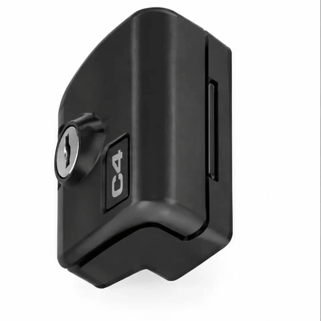 RSWA16 Lockable Handle C4 (No Key) - Black