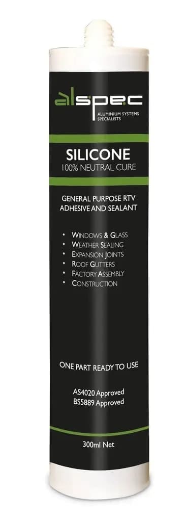 Alspec 100% Neutral Cure Silicone x 300ml CAT - PWG - Pearl White