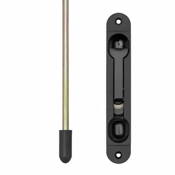 Flush Bolt 266mm Nylon Tip - Black Matt Night Sky (272-19319)
