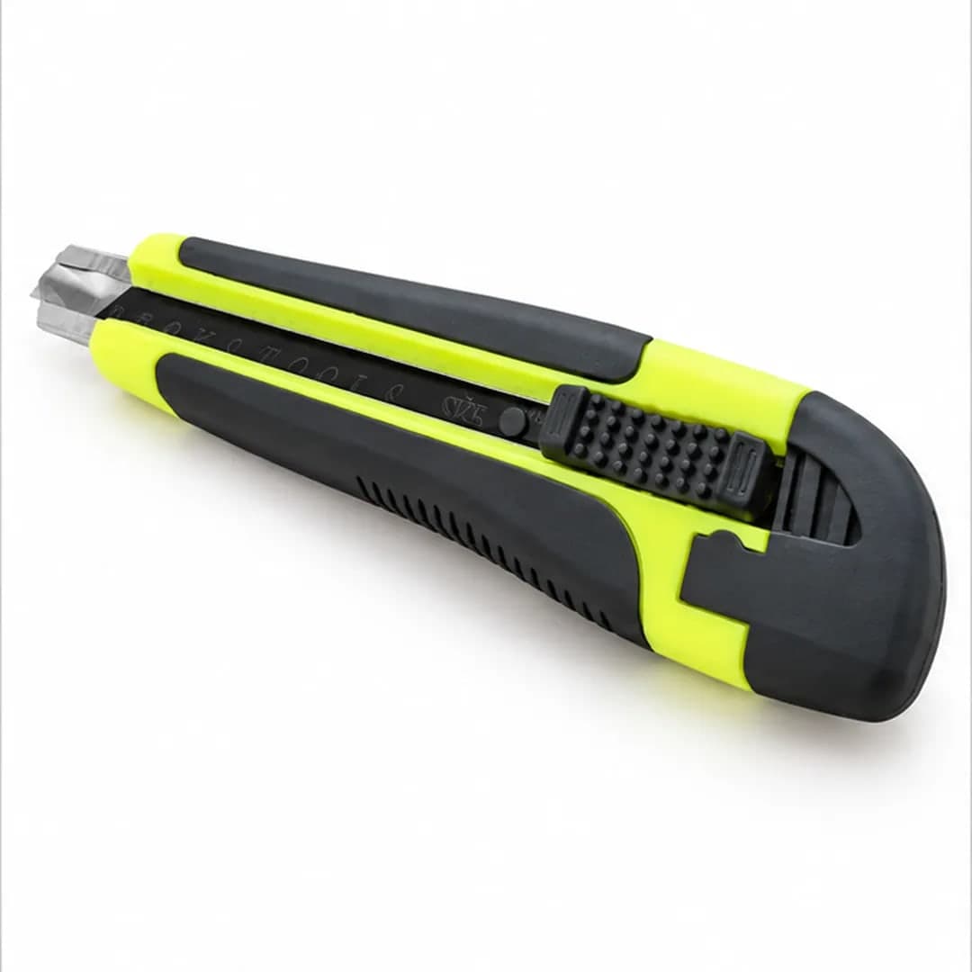 Heavy Duty Retractable Utility Knife with Snap-Off Blade